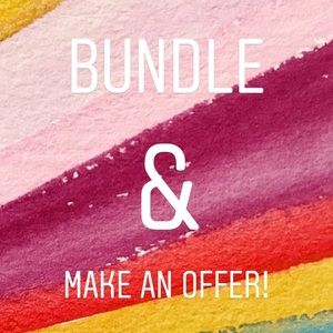 All reasonable offers are considered!